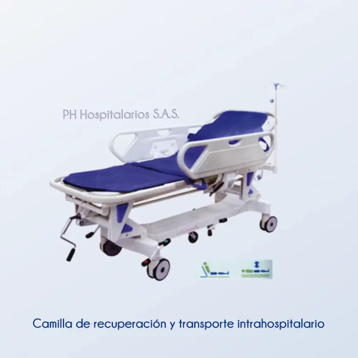 Camilla de recuperación y transporte intrahospitalario